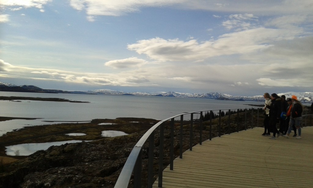Lacul din Valea Thingvellir