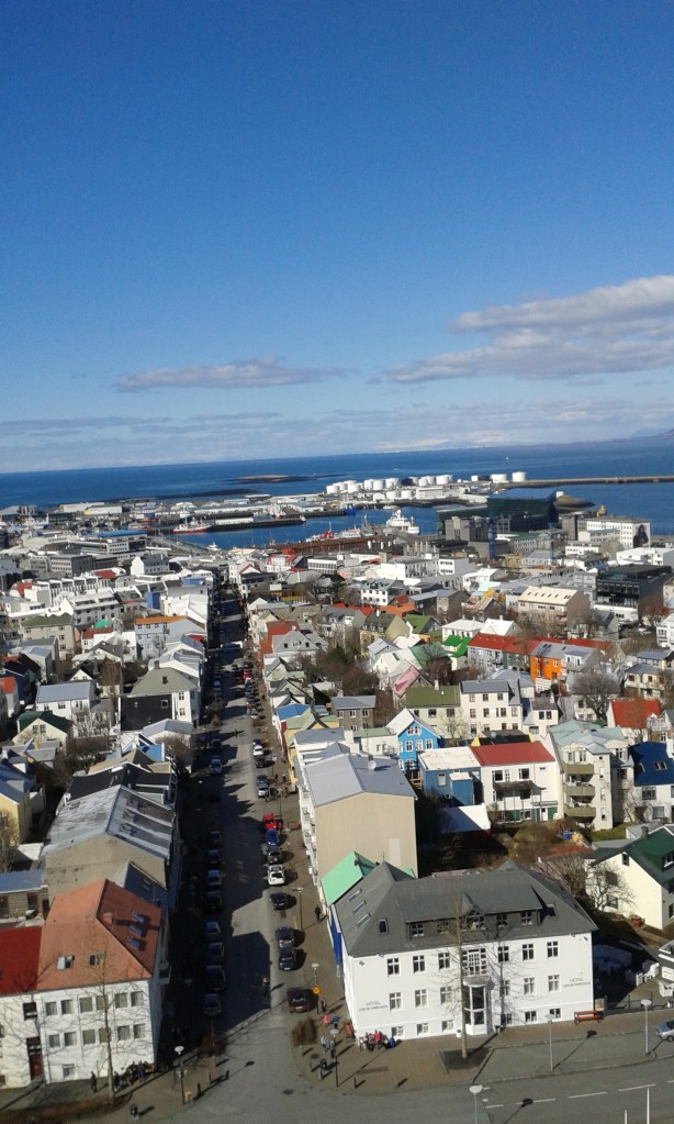 Reykjavik, văzut din Hallgrimskirkja