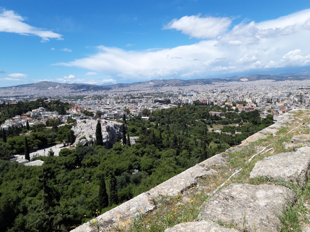 Areopagul și Agora veche