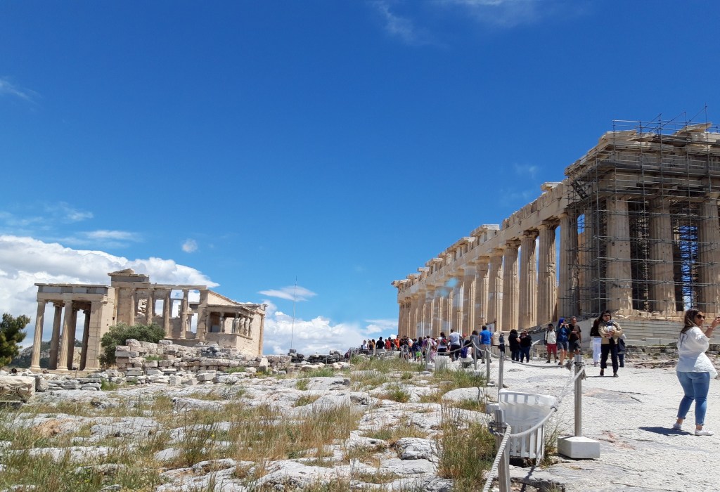 Parthenonul și Erehteionul